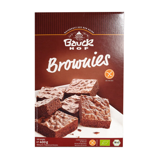 Brownie sin gluten Bauckhof 400 g