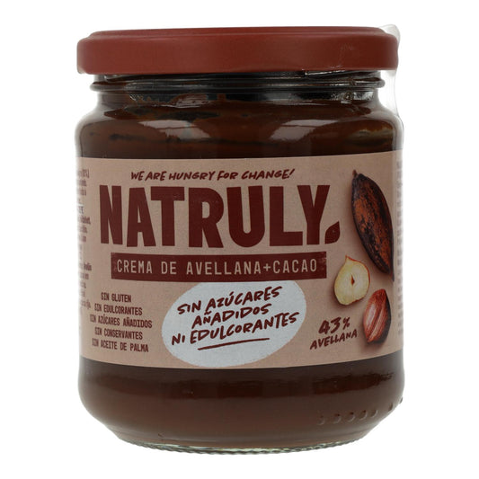 Creme de Avelã e Cacau Natruly 285 g