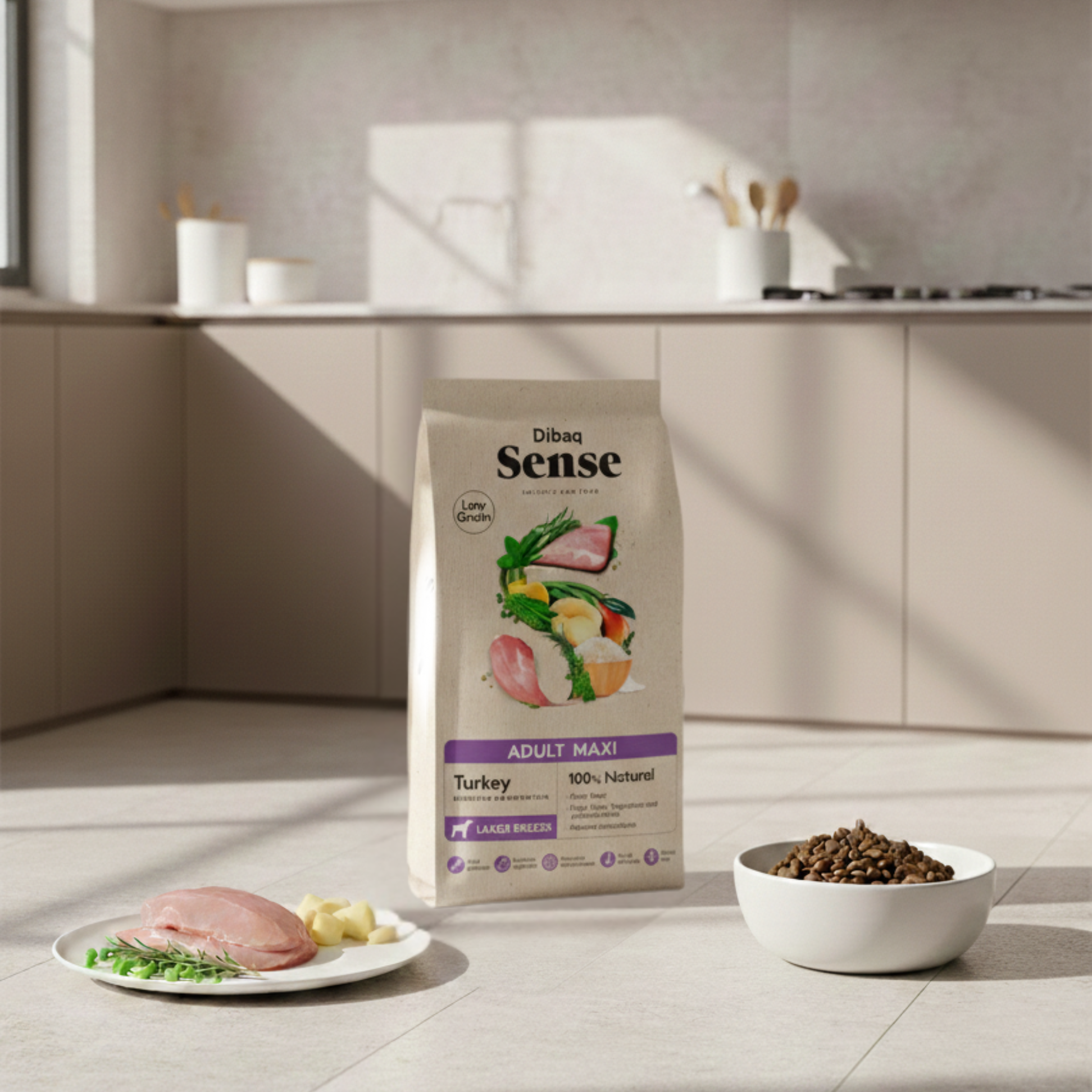 Dibaq Sense Low Grain Pavo Adulto Maxi 12 Kg_3