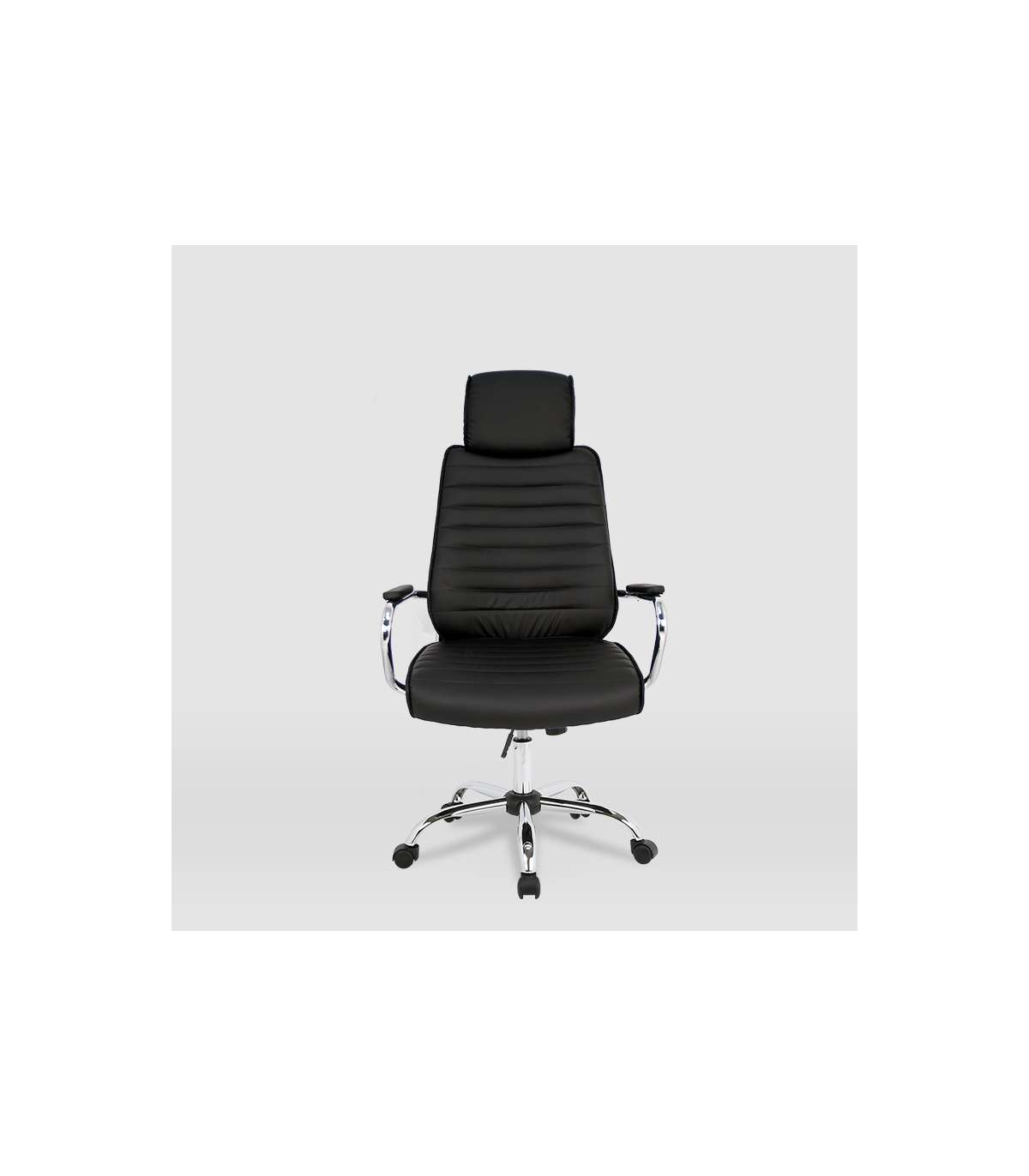 Silla De Oficina Diana Acabado Negro. Alto: 118/127cm Ancho: 65.5cm Fondo: 64cm._0