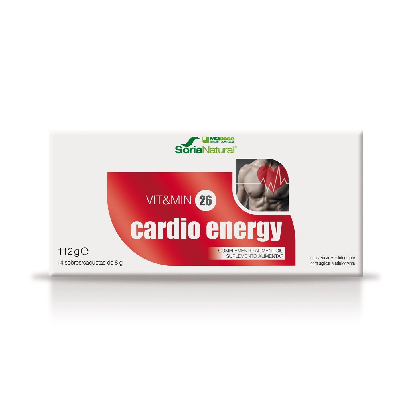 Cardio Energy Mgdose, 14 saquetas