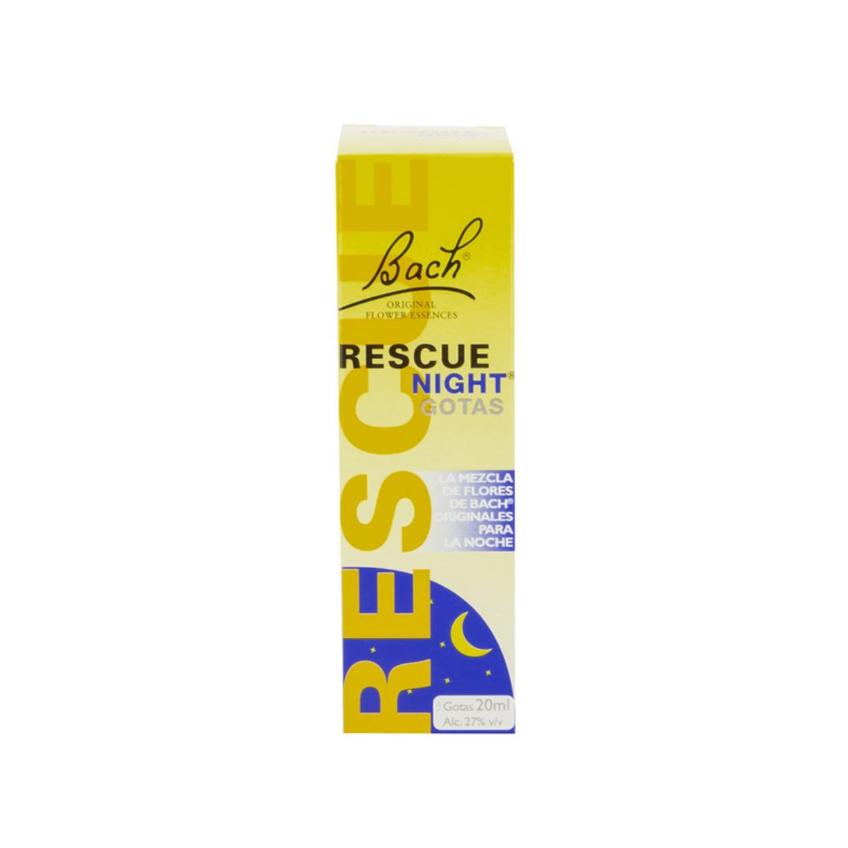 Gotas Noturnas Rescue, 20 ml. Bach Rescue