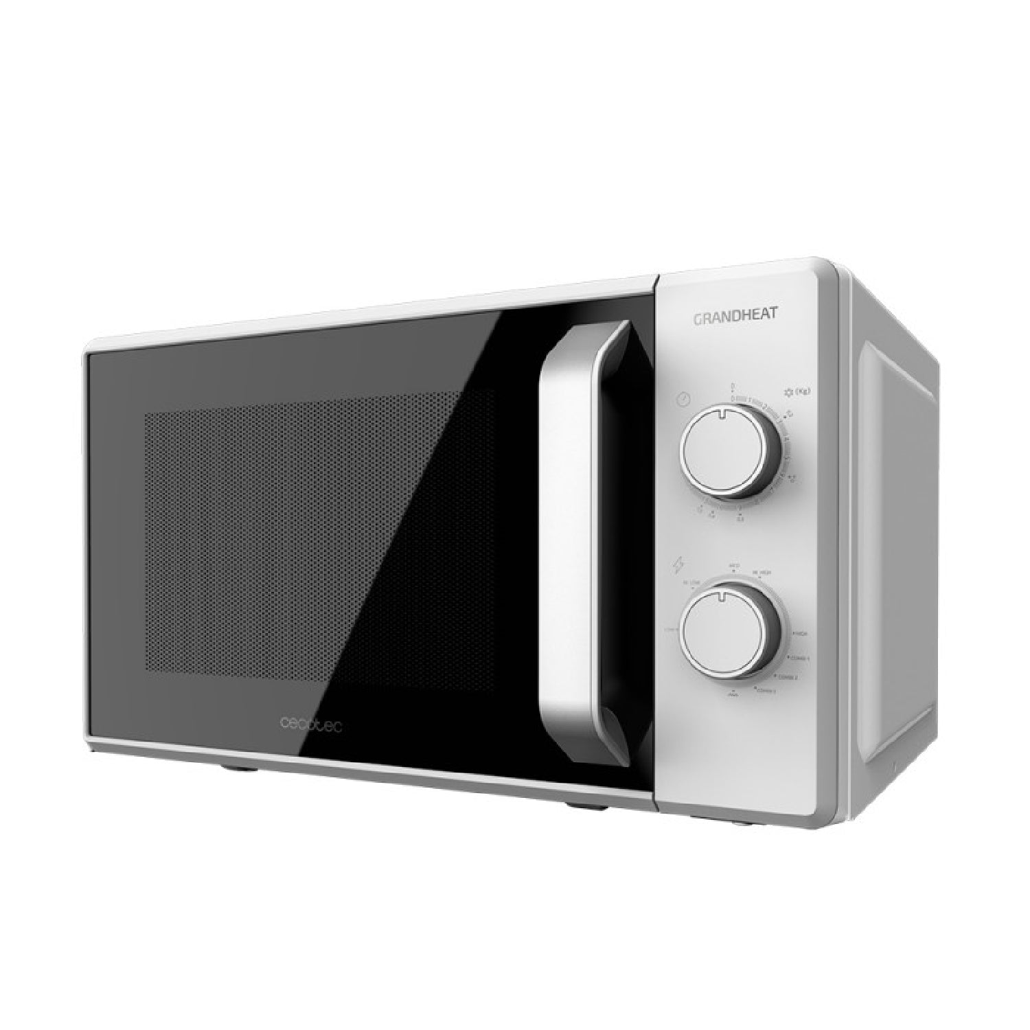 Microondas De 23 Litros Con Grill Grandheat 4110. 800 W En 6 Niveles, Grill De 1000 W, Tecnología 3d Wave, Revestimiento Anti-dirt Itech, Temporizad_1