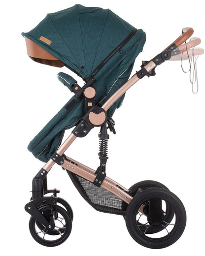 Carrito De Bebé Camea Dúo Convertible Con Bolso Avocado_3