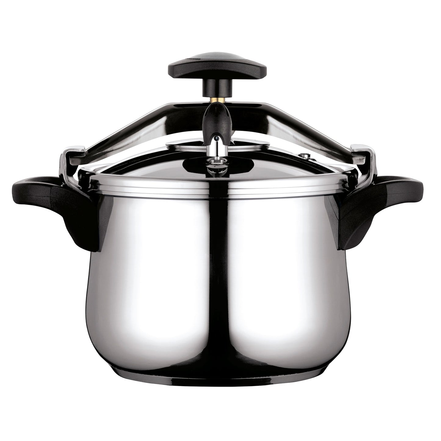 Olla Presión 6 Litros, Inducción, Express, Acero Inox. 18/10 Todas Cocinas, Fondo Termodifusor Fagor Clásica Bombe 6 Plata_0