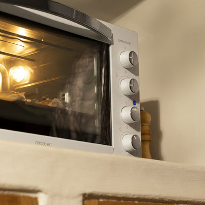 Cecotec Horno Sobremesa De Convección Bake&toast 4500 White Gyro. 2000 W Capacidad 45 L 12 Funciones Combinables Incluye_1