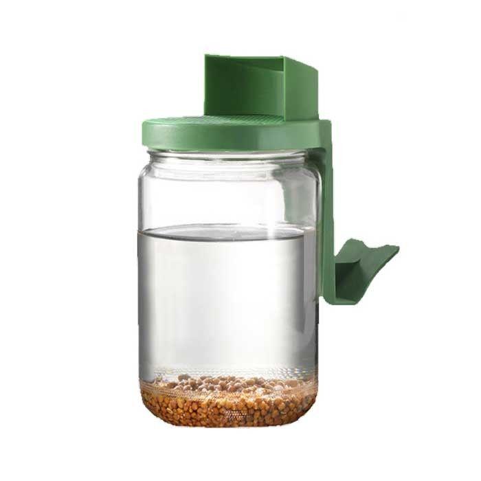 Pote para germinação GermLine com suporte verde