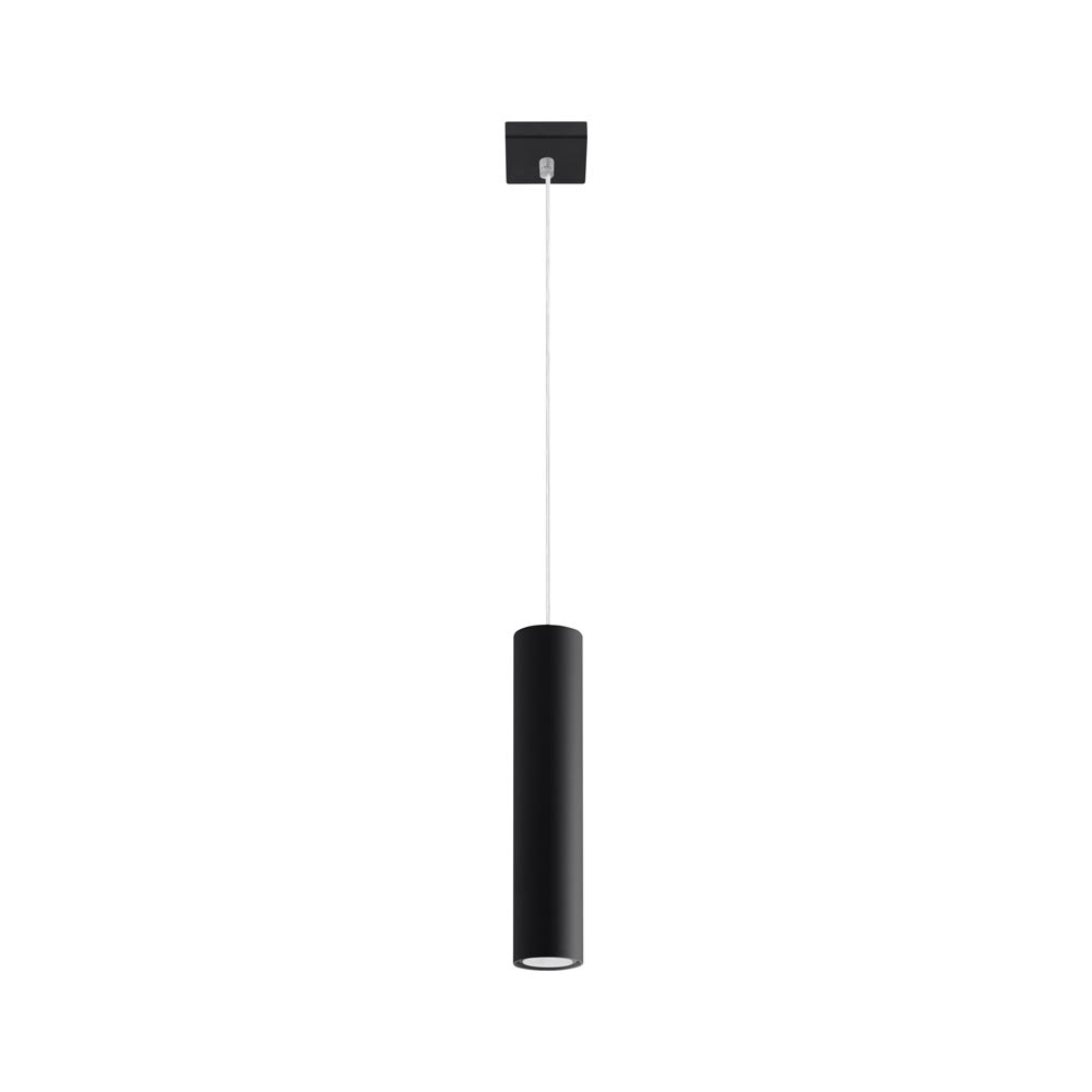 Lámpara De Techo Lagos 1 Negro, Gu10_1