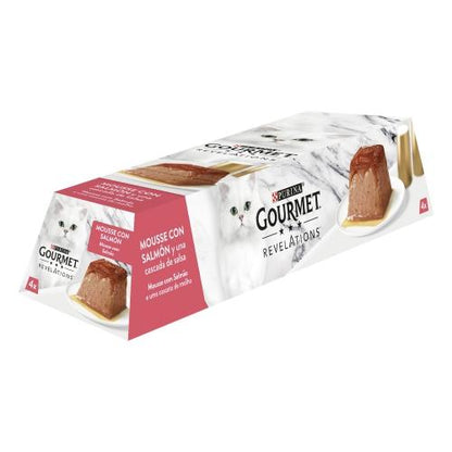 Embalagem de 6 x Mousse de Salmão GOURMET REVELATIONS (4x57g)