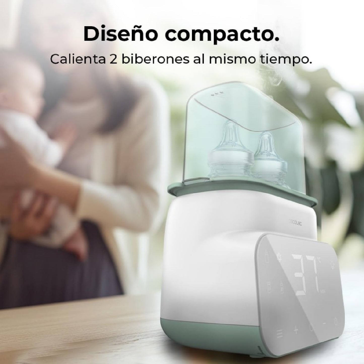 Cecotec Calientabiberones Doble Nana Babycare Double Bottlewarmer_3