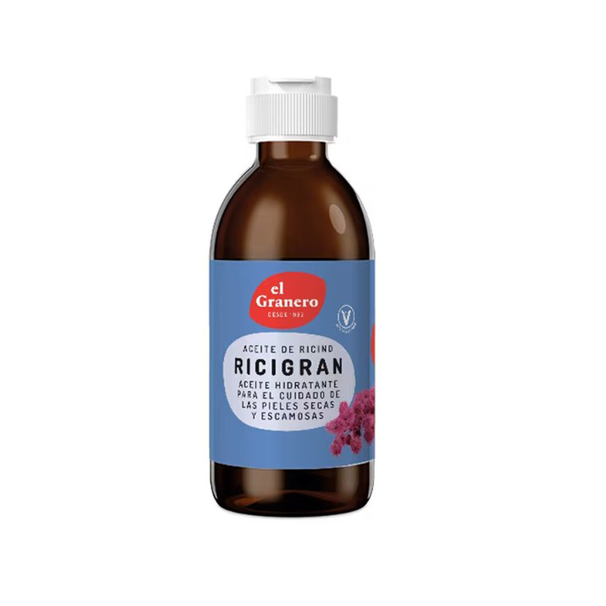 Óleo de Rícino Ricigran para Pestanas, El Granero, 250 ml