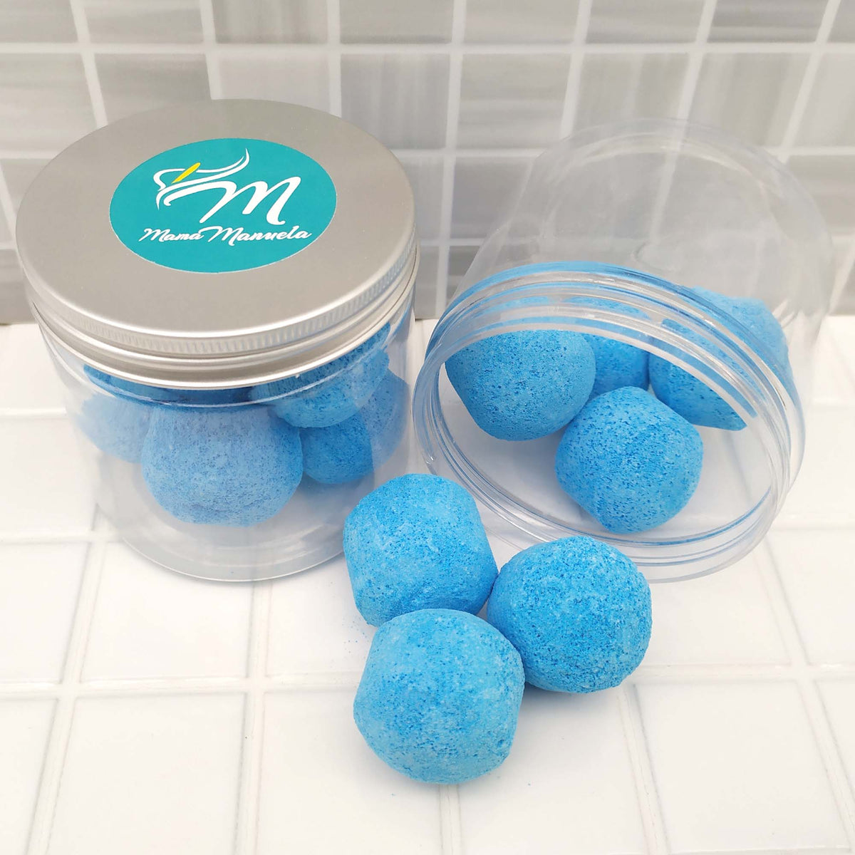 Tarro 7 Mini Bombas Efervescentes Para Manicura Y Pedicura - Ablandan Durezas, Uñas Y Cutículas - Aroma Ylang Y Pachuli_1