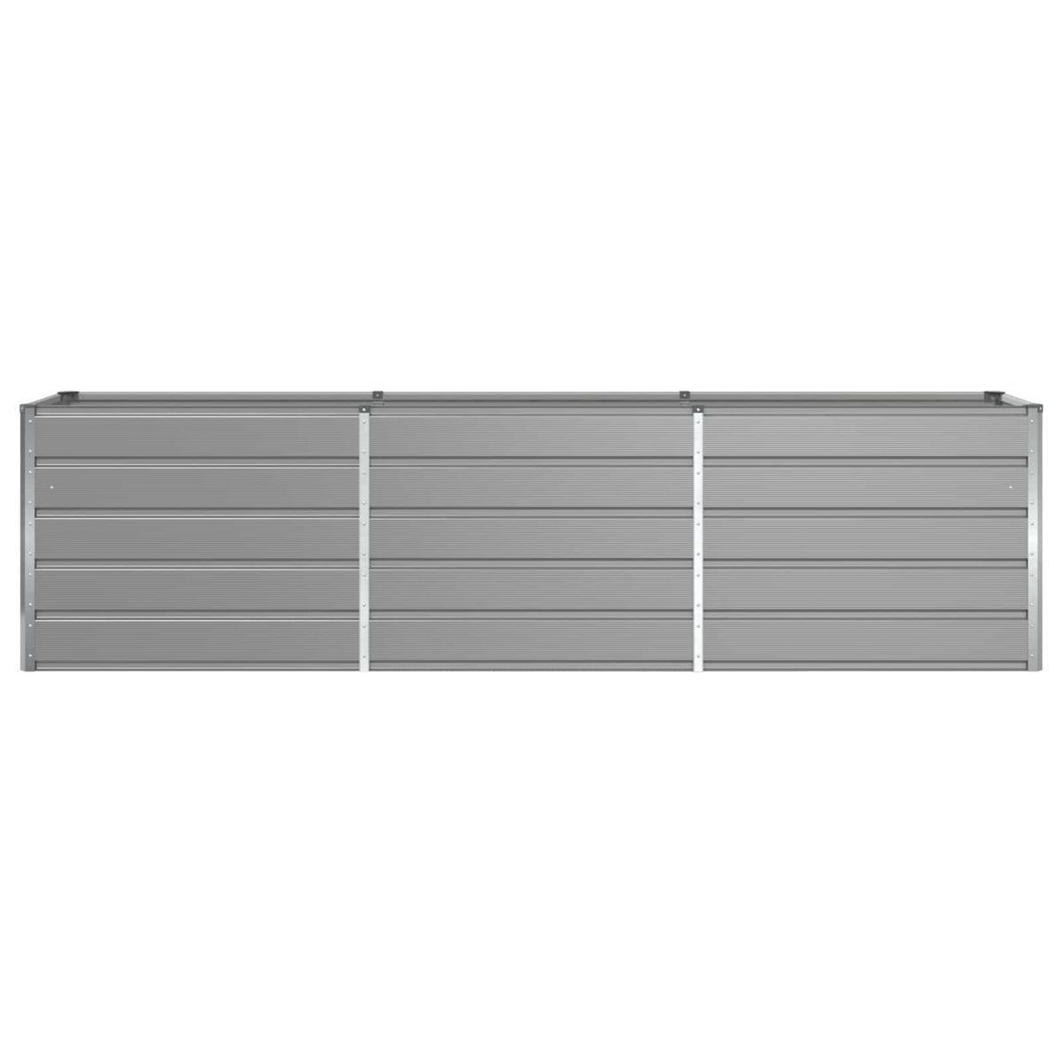 Jardinera Gris Claro 290 X 50 X 75 Cm Acero Galvanizado_3