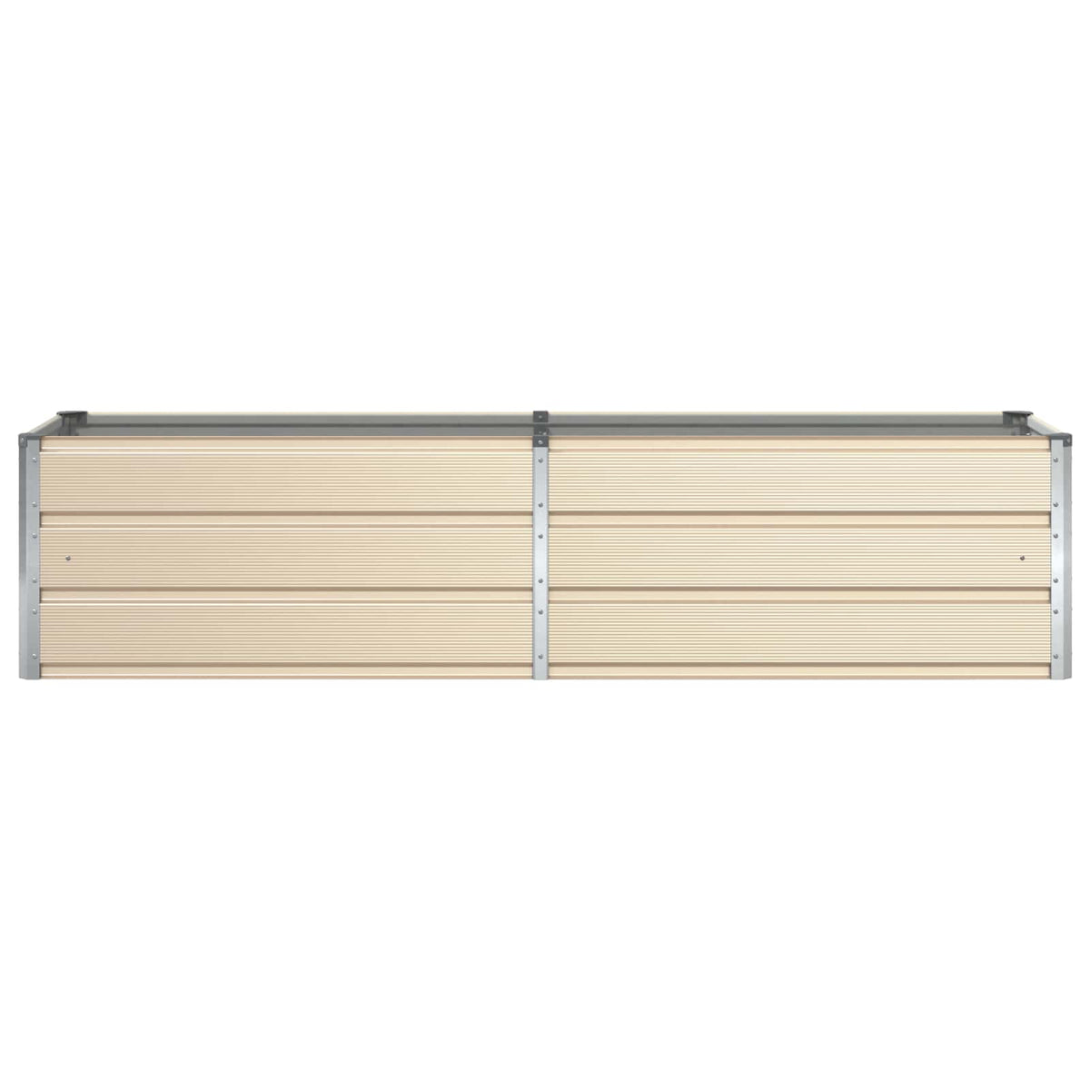 Jardinera Marfil 195 X 50 X 45 Cm Acero Galvanizado_3