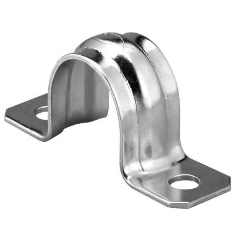 Soporte Lateral Oval Para Tubo Ø 16 Mm. Cromado