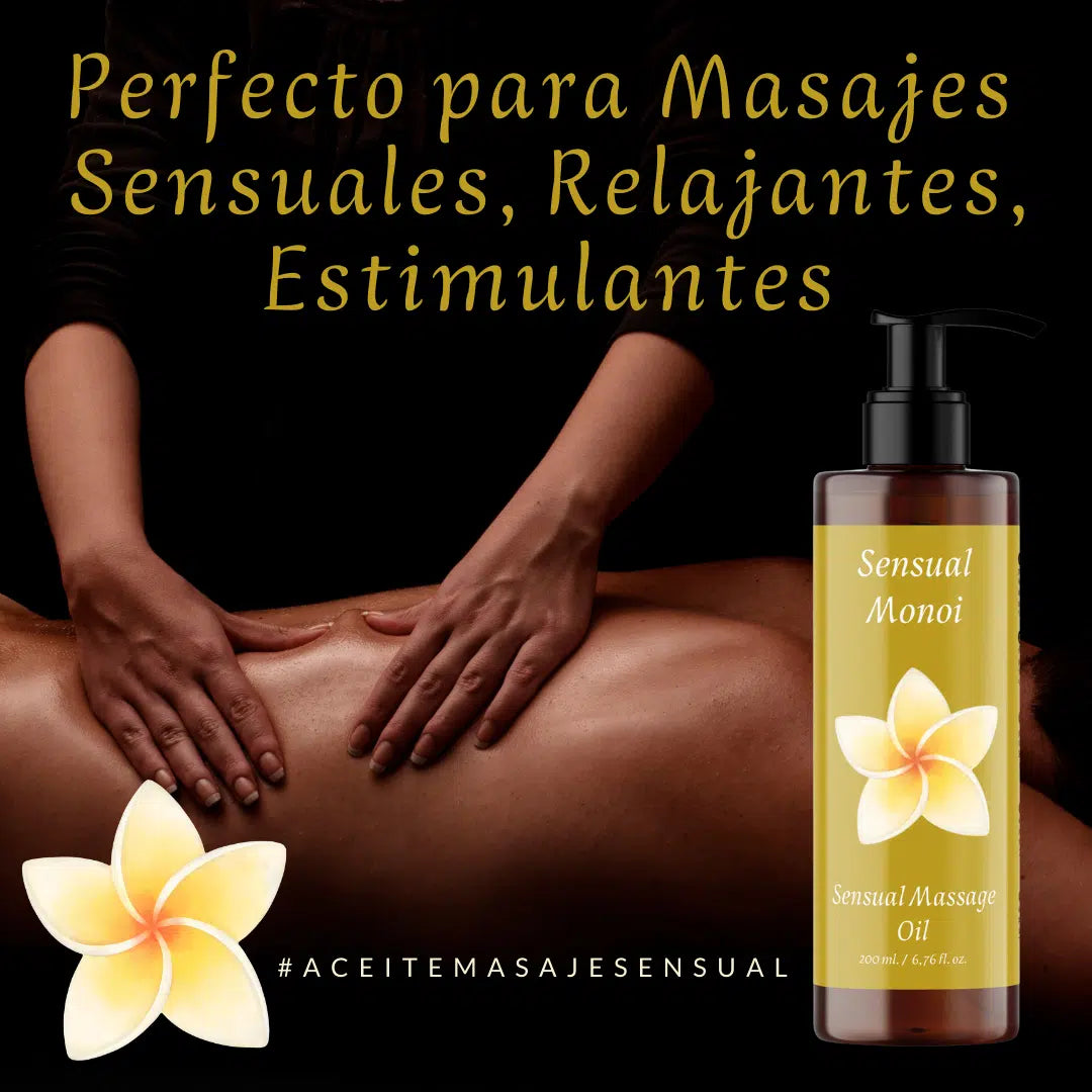 QKnatur - Aceite De Masaje Monoi - 200ml - Bio - Con Ingredientes Naturales. Para Masajes Corporales Relajantes_4