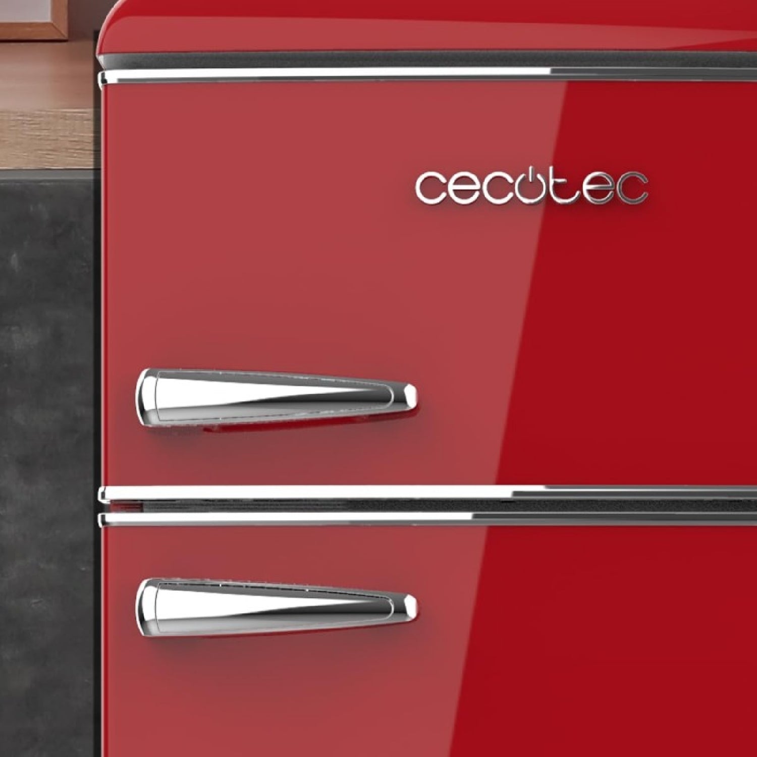 Cecotec Frigorífico Retro Bolero Coolmarket 2d Origin 86 Red_1