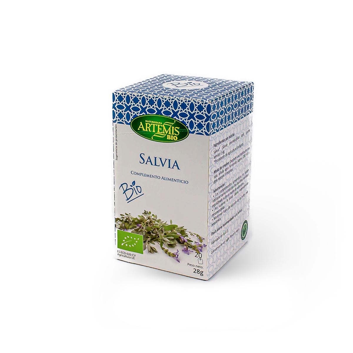 Infusão de Sálvia Orgânica Artemis 20 saquetas