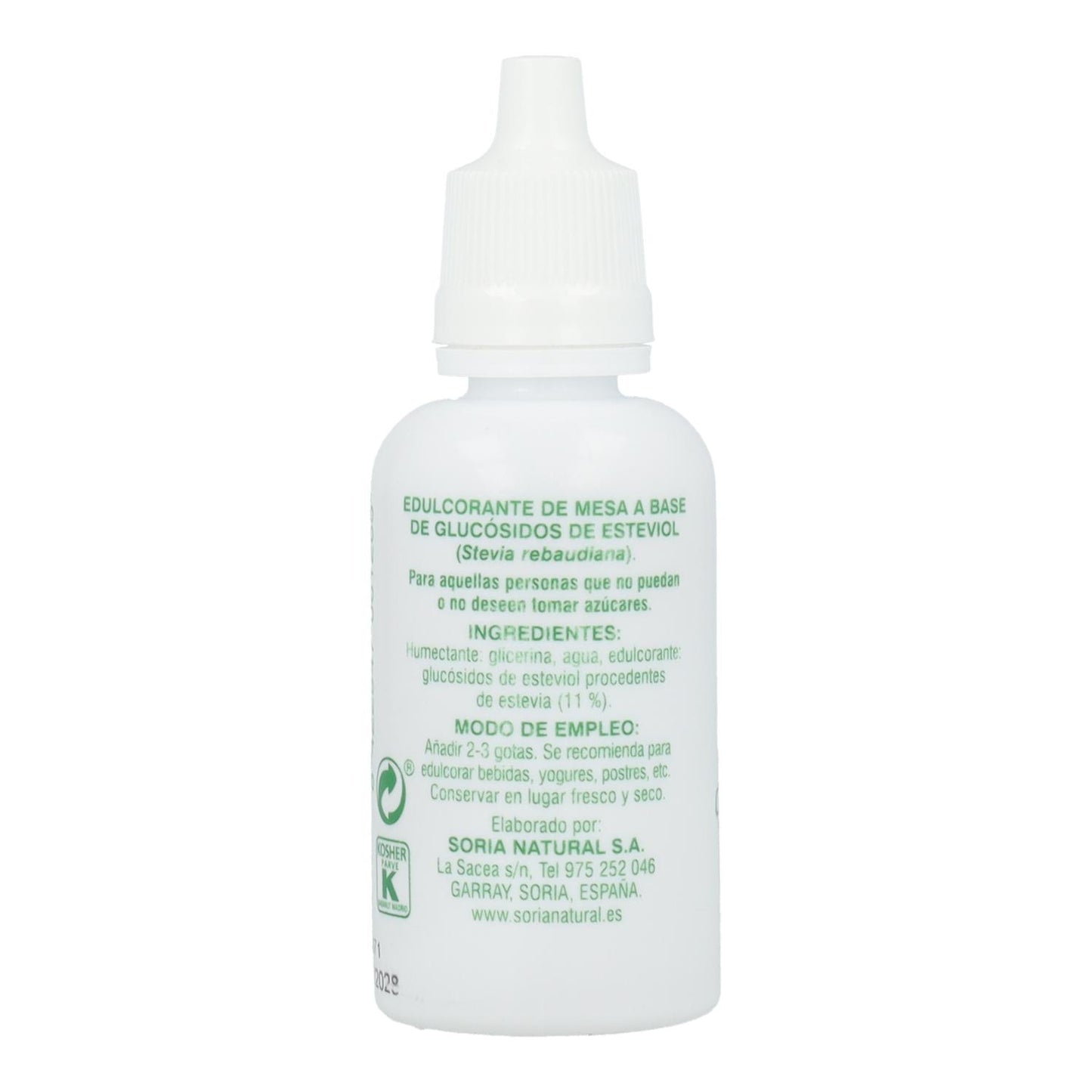 Gotas de Steviat Soria Natural, 30 ml