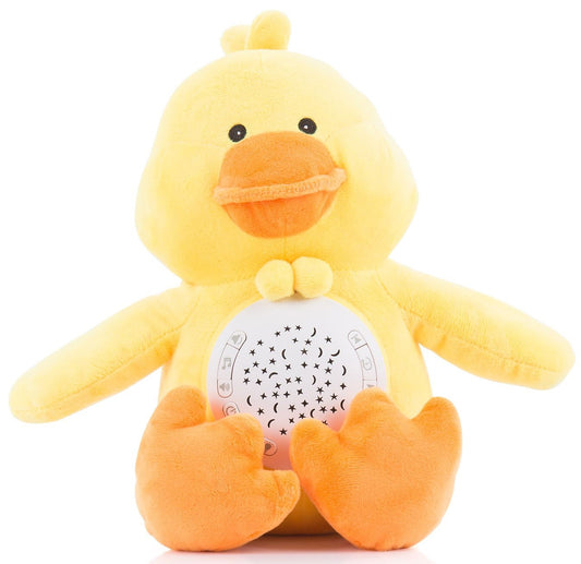 Peluche De Bebé Musical Con Proyector De Luces Duck_0