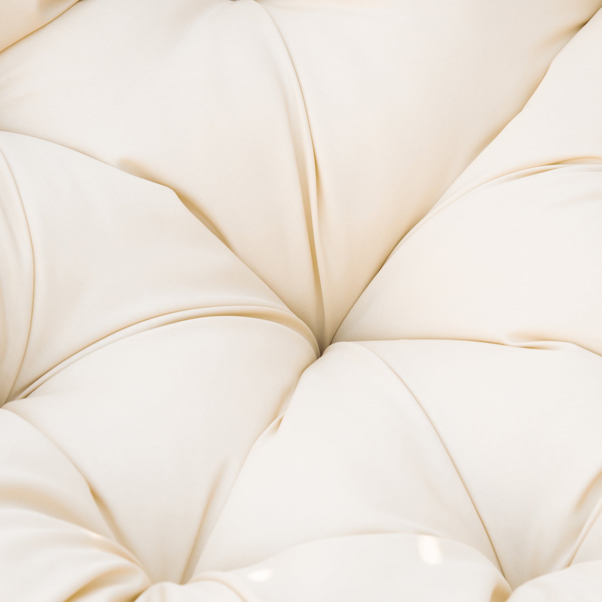 Outsunny Silla Giratoria De Ratán Sintético Con Cojín 87x97x86 Cm Gris Y Crema_4