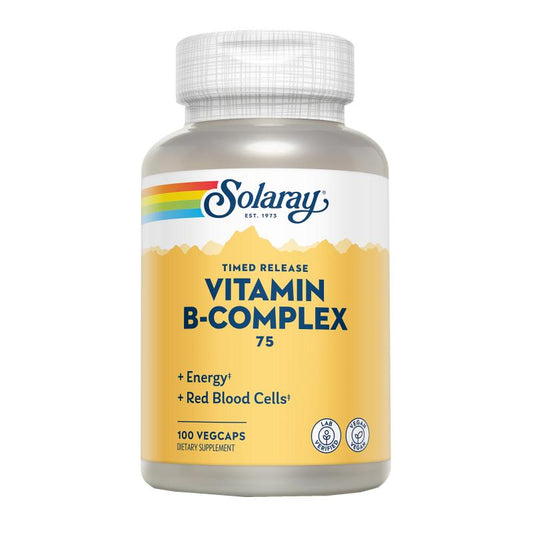 Complexo B 75 A/R 100 Vcaps Solaray 