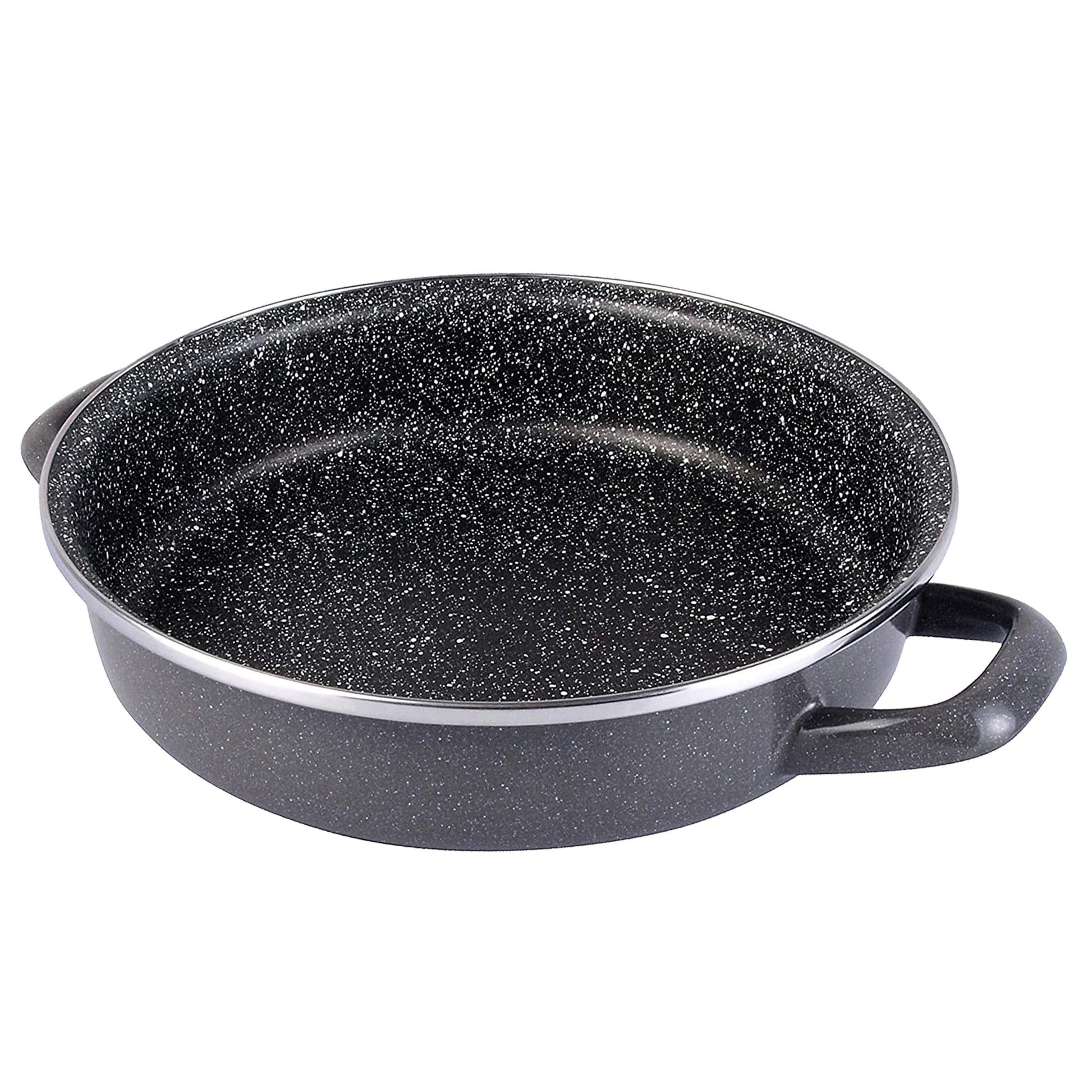 Magefesa K2 Gransasso Tartera 28, Acero Esmaltado Vitrificado, En Gris, Inducción Y Lavavajillas_0