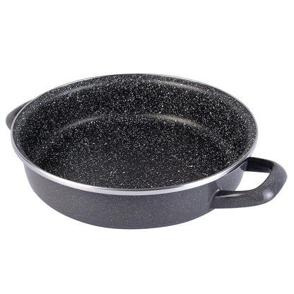 Magefesa K2 Gransasso Tartera 28, Acero Esmaltado Vitrificado, En Gris, Inducción Y Lavavajillas_0