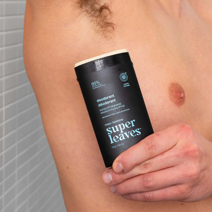 Desodorizante Super Leaves Men Eucalipto e Sálvia 75 g