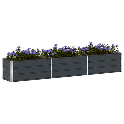 Jardinera Antracita 290 X 50 X 45 Cm Acero Galvanizado_2
