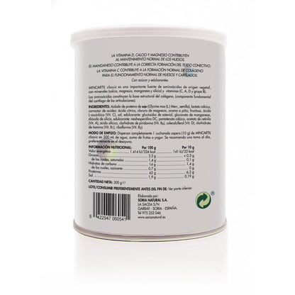 Frasco Mincartil Classic Soria Natural, 300 gr