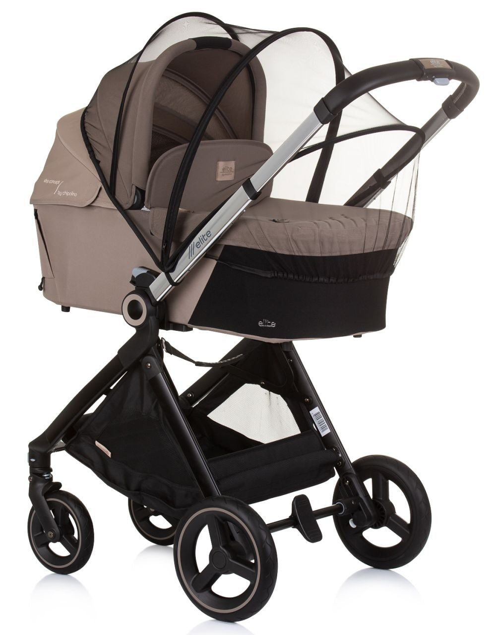 Carrito De Bebé Trío Elite Hasta 22 Kg Macadamia_1