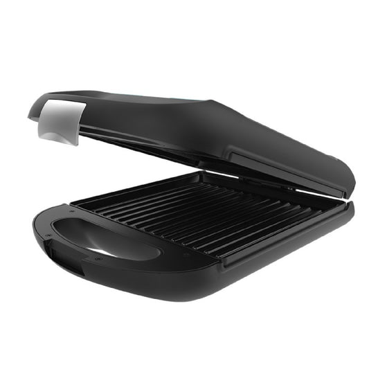 Sandwichera Rock'ntoast Family Grill. 1500 W, Placa Grill, Revestimiento Antiadherente, Sistema Giratorio 180º, Rapidez De Calentamiento, Acabados E_0