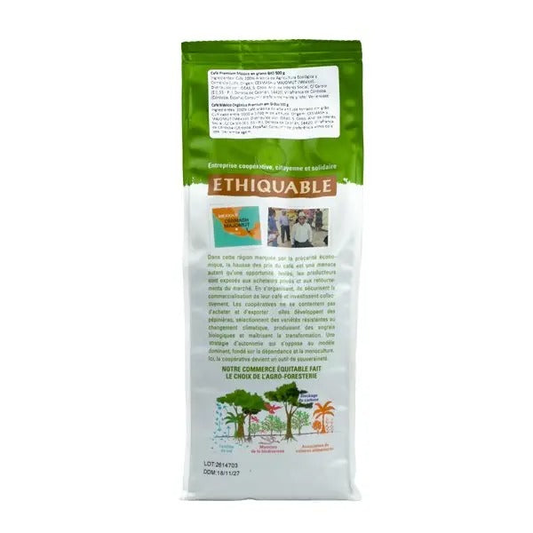 Café Congo Premium 100% Arábica BIO 500 g