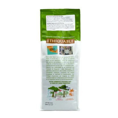 Café Congo Premium 100% Arábica BIO 500 g
