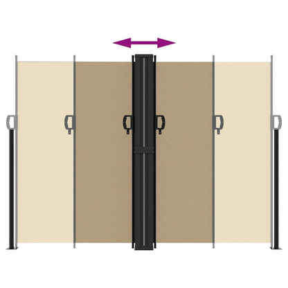Vidaxl Toldo Lateral Retráctil Beige 180x1200 Cm_4