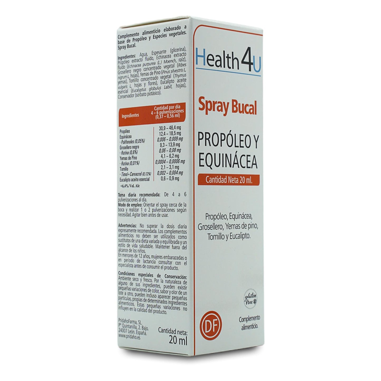 Spray Oral H4U Própolis e Equinácea 20ml