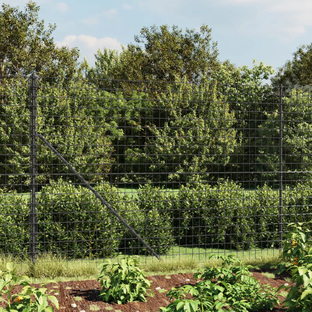 Cerca De Alambre Con Brida Gris Antracita 1,4x25 M / Vetonek_3