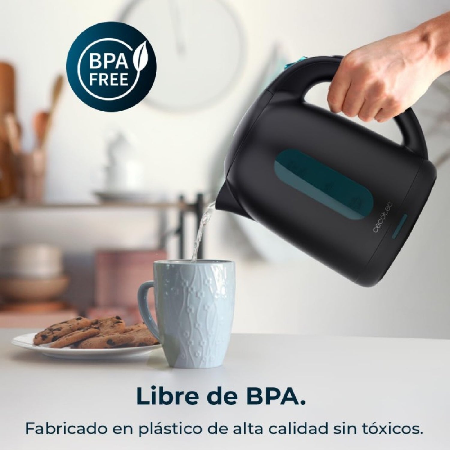 Cecotec Hervidores De Agua Thermosense 180 Black_2