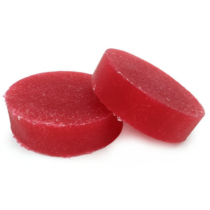 6 Esponjas Jabonosas Varios Usos. Aroma Fresa. Ideal Para Viaje O Gym. Todo Tipo De Piel. Con Aceite De Rosa Mosqueta_3
