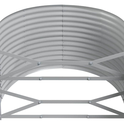 Jardinera Arriate Acero Galvanizado Antracita 175x100x68cm_4