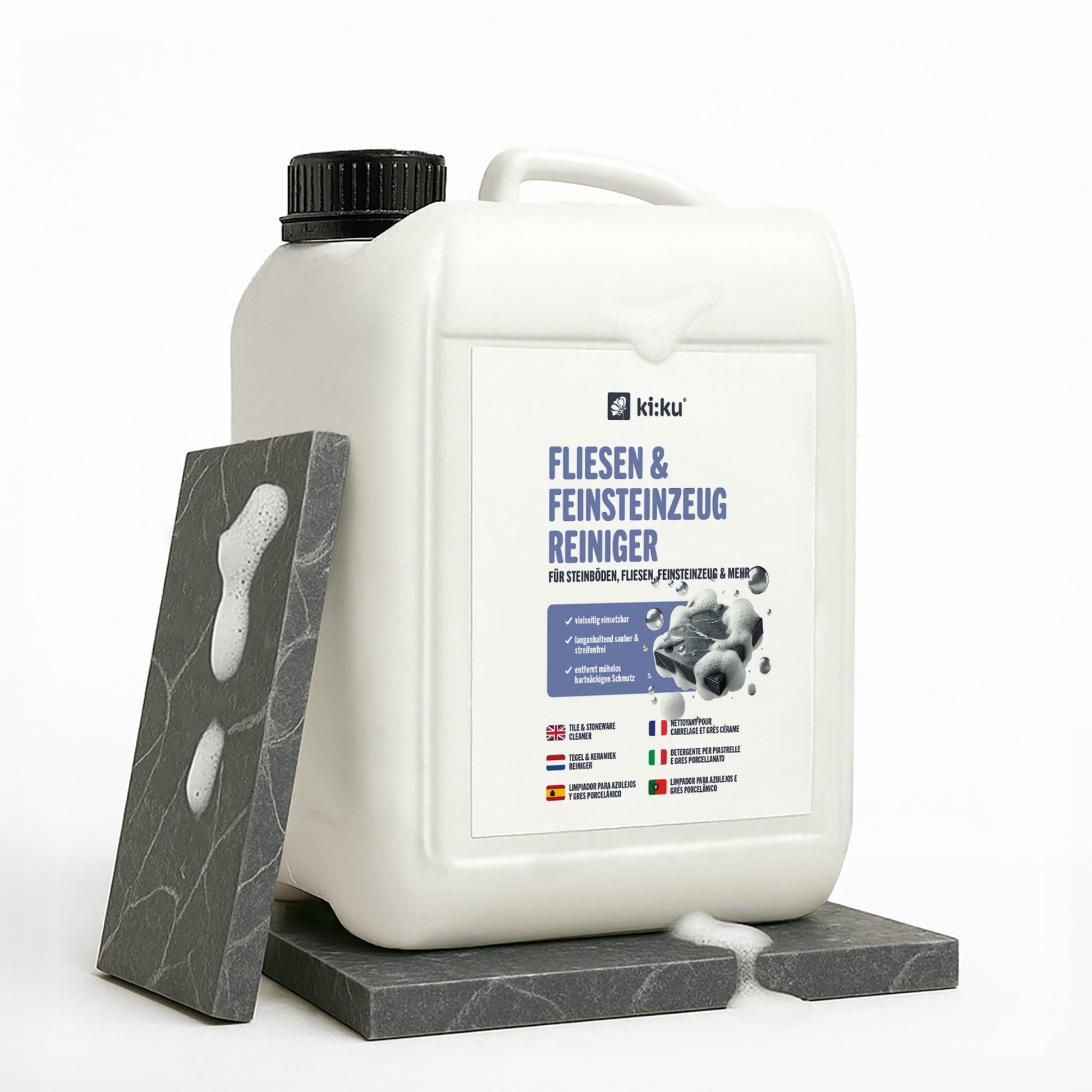 Limpiador Para Azulejos Y Gres Porcelánico - Ki:ku - 5 L_0