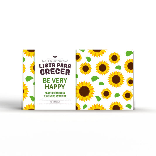 Comprimido de cultivo de girassol