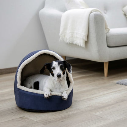 Kerbl Cama Cueva Cómoda Para Mascotas Angi Azul 35x33x32 Cm_1