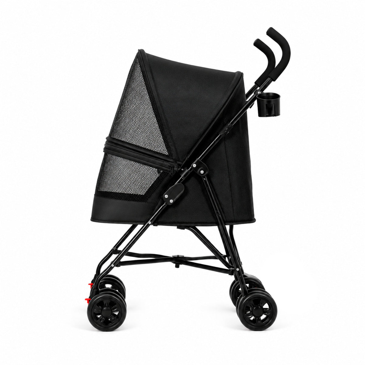 Carrito Plegable Para Mascotas Nyana Pets | Ventanas De Malla | Carro Para Perro O Gato | Transportin Para Hasta 10 Kg_2
