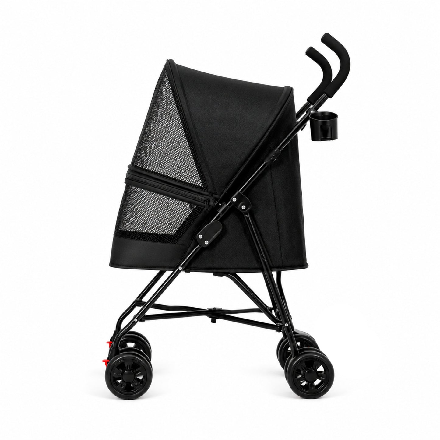 Carrito Plegable Para Mascotas Nyana Pets | Ventanas De Malla | Carro Para Perro O Gato | Transportin Para Hasta 10 Kg_2