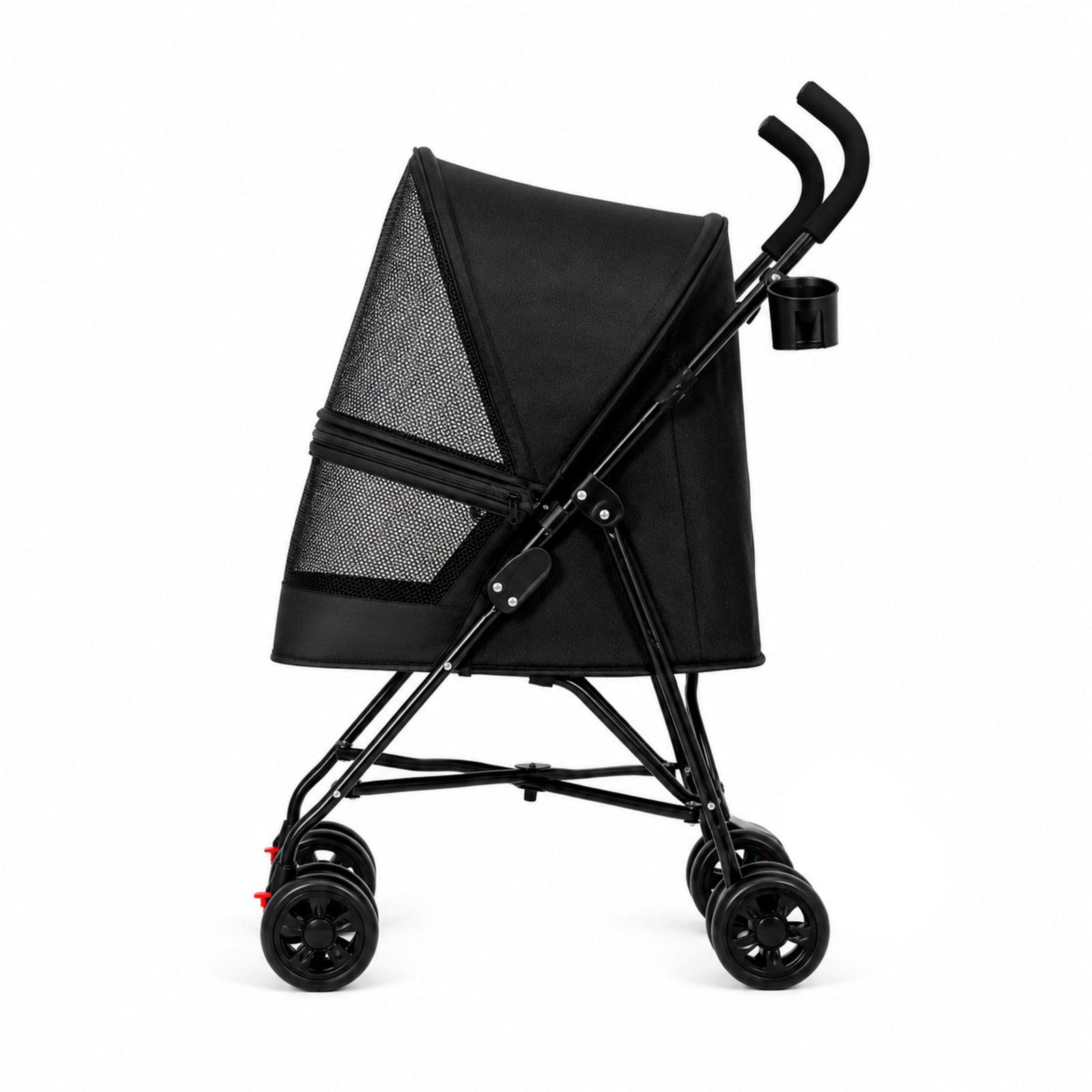 Carrito Plegable Para Mascotas Nyana Pets | Ventanas De Malla | Carro Para Perro O Gato | Transportin Para Hasta 10 Kg_2