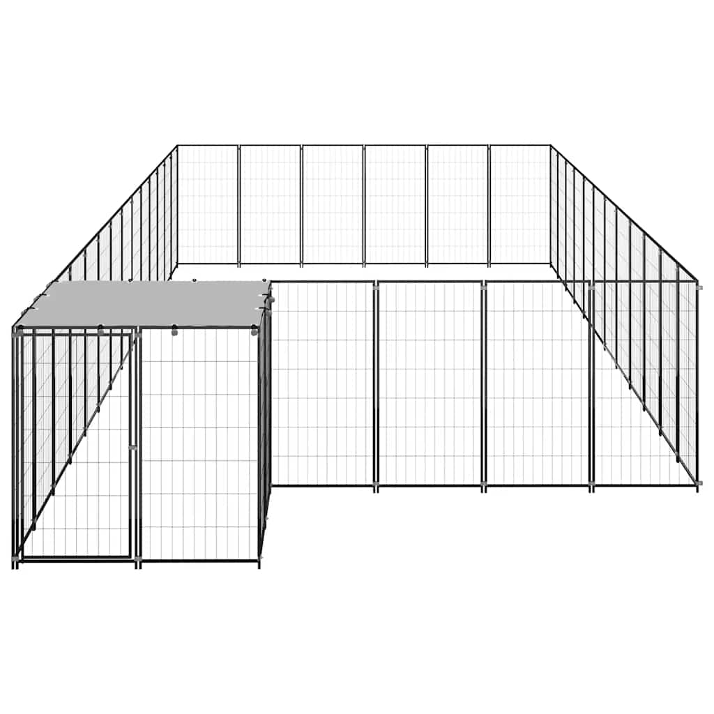 Perrera Negra 26,62 M² Acero_2