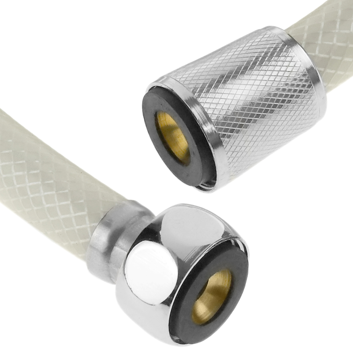 Flexo De Ducha Pvc Blanco 1.7 M_1
