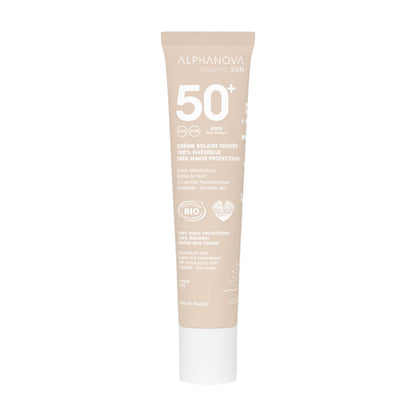 Crema solar color nude bio FPS 50+ Alphanova 40 ml